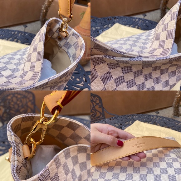 SOLD Louis Vuitton Soffi Damier Azur Hobo - Picture 7 of 14